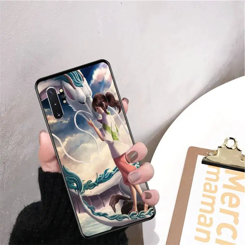 

Spirited Away Phone Case For Samsung Note8 9 10 20 Case For Note10Pro 10lite 20ultra M20 M31 Funda Case