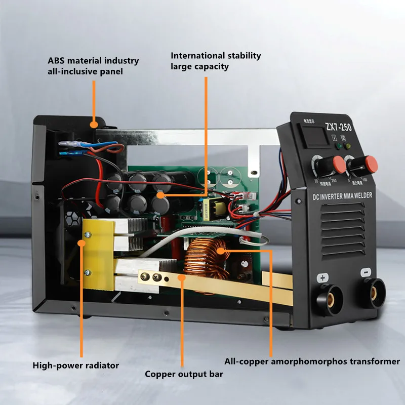 220v Портативный мини Arc электросварочный аппарат инвертор постоянного тока