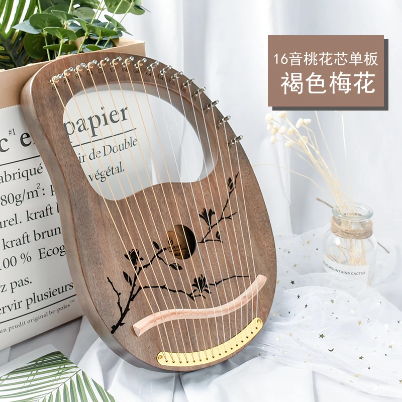Металлическая ловушка lyre 10/16 string с деревянной подкладкой металлическая