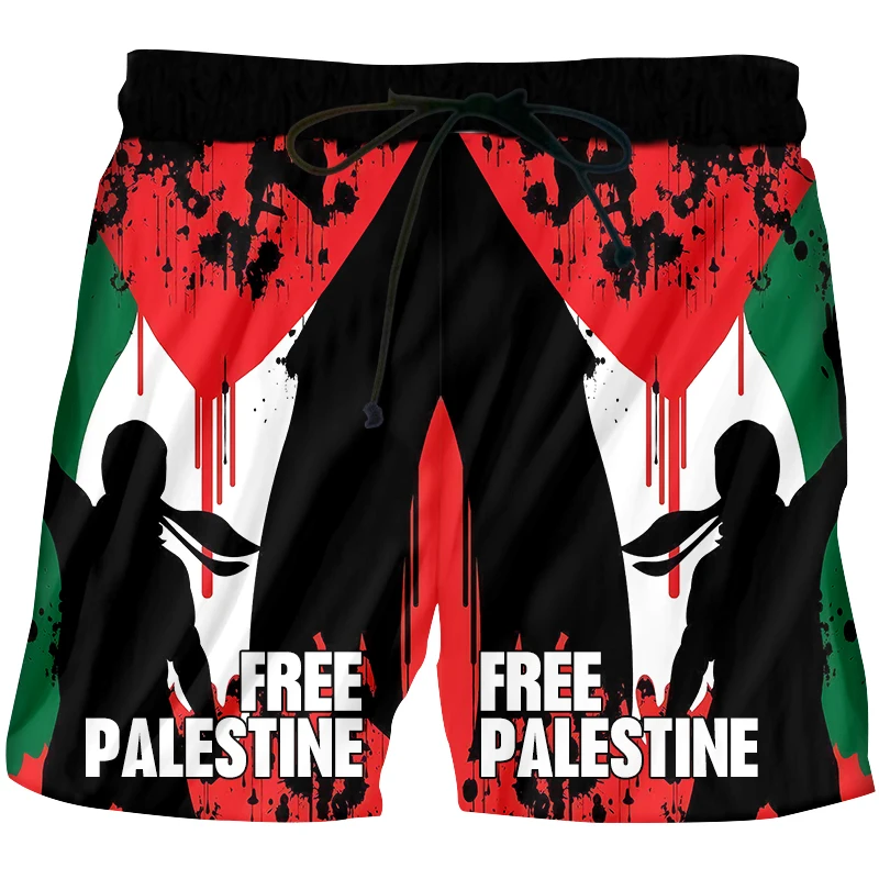 Беговые шорты IFPD с 3D свободным фотографическим рисунком летние мужские и женские