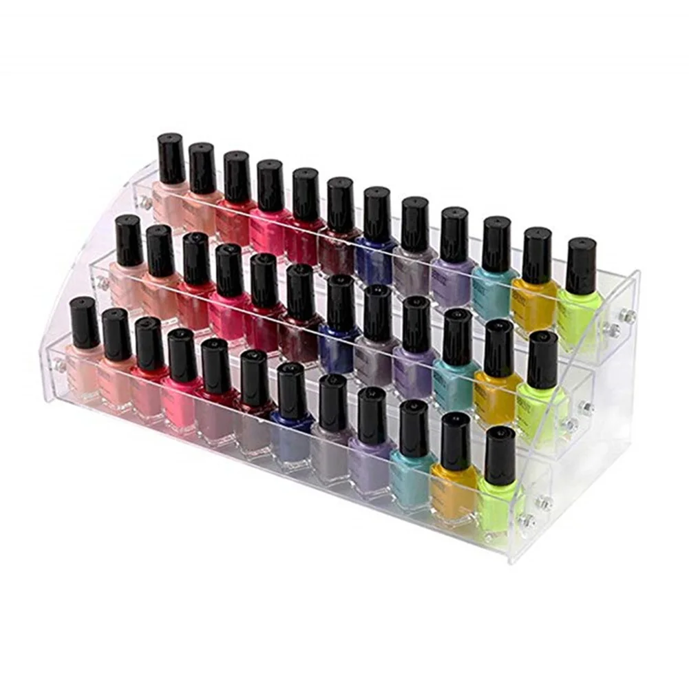 

3-7Floors Nail Polish Organizer Makeup Organizer Display Stand Holder Acrylic Nail Polish Rack Stand Oil Bottle Jewelry Bottles