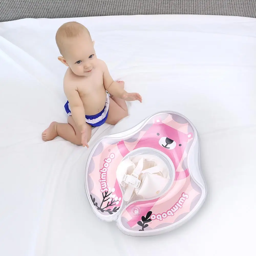 

SWIMBOBO Inflatable Baby Swim Ring Outdoor Safety And Comfortable Swimming Pool 3-36 For Toddler Accessories Droshipping Months