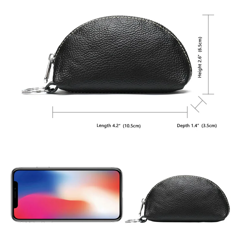 Кошелек MVA из натуральной кожи для женщин бумажники карт с карманами монет тонкий