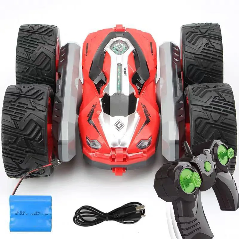 26 см 1/12 RC 2,4G 4WD металлический пульт дистанционного управления внедорожный качающийся сосуд управление автомобиль односторонний скалолазание деформации автомобиль движущийся ребенок игрушка