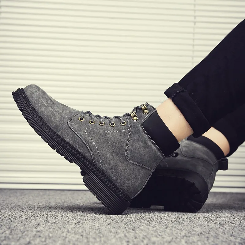 Мужская обувь в английском стиле коллекция 2019 года мужские ботинки из воловьей