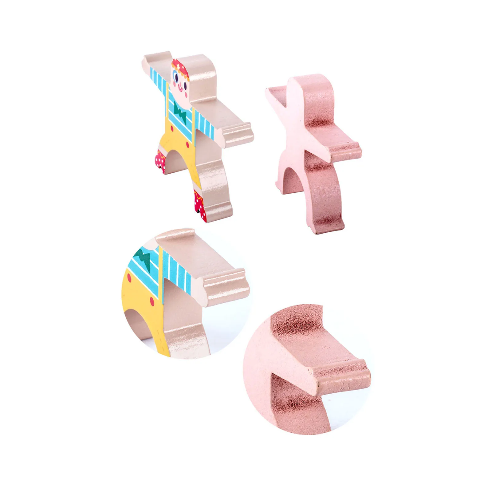 Лягушонка для штабелирования игра Kid балансирующие блоки кирпечей из глины