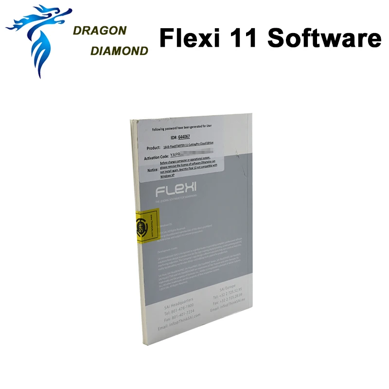 Программное обеспечение Flexi 11 ручной контур для режущего плоттера Teneth|software|software
