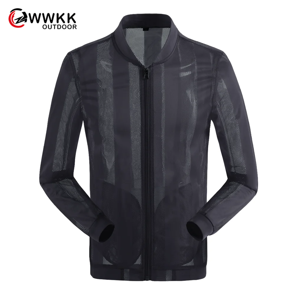 

New Jacket Men Windbreaker Spring Summer Fashion Jacket Men's Casual Jackets Male Breathable Sun Protection Coat Outwear Couple