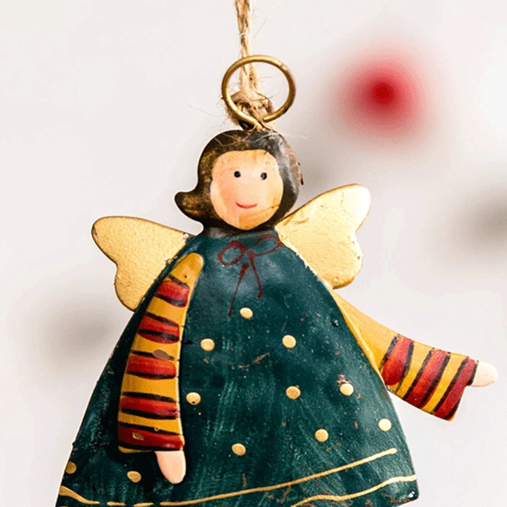 Санта-Клаус снеговик ангел Рождественская елка украшения Висячие Подвески