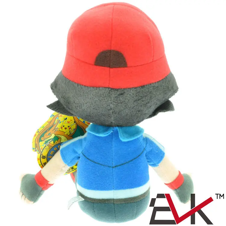 TAKARA TOMY Покемон 33 см Япония мультфильм аниме пепел Кетчум Мягкие плюшевые игрушки покемон плюшевые куклы игрушки подарки для детей