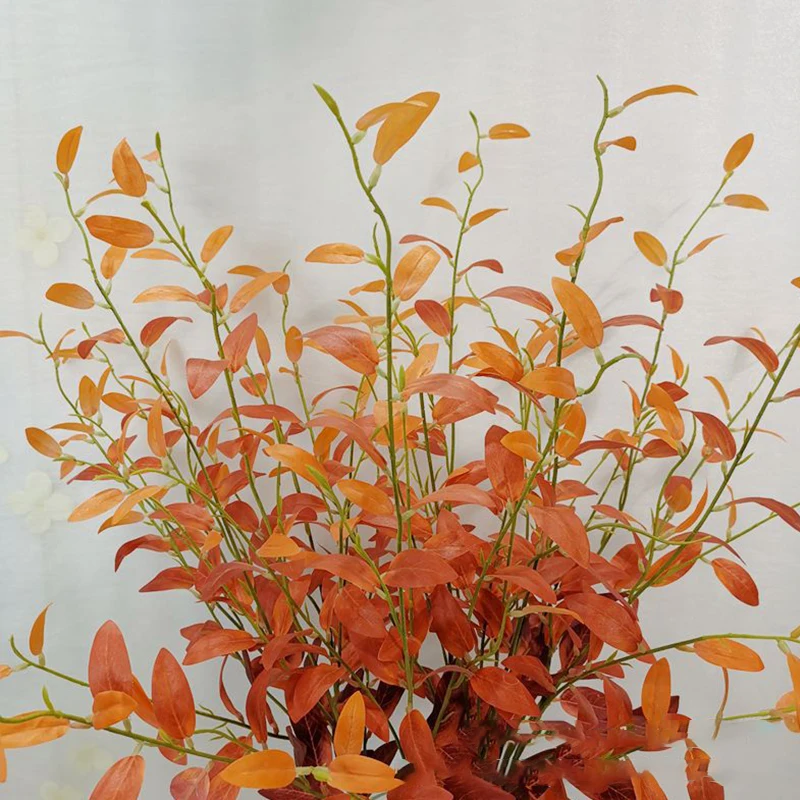 Искусственный цветочный букет с листьями Холли украшение для дома на осень