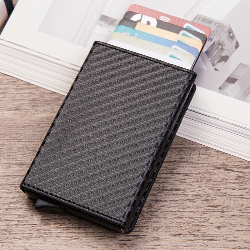 

Multi-functional card case zipper anti-theft light wallet