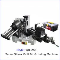13 50mm large drill bit grinder wd z50 morse taper twist drill bit grinding machine used for grinding alloy high speed steel
