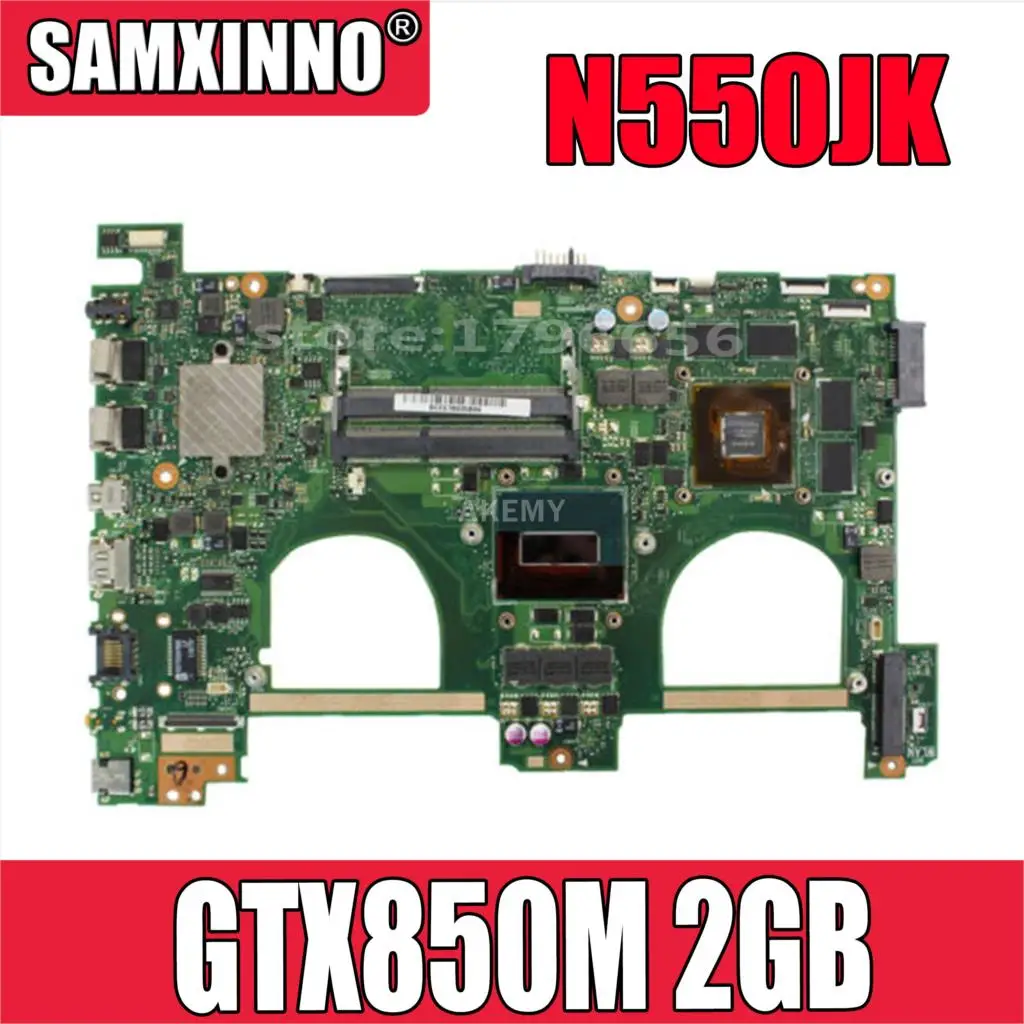 Отправка платы + GTX850M 2 Гб i7 N550JK материнская плата для For Asus Q550JV G550J G550JK N550JV N550J