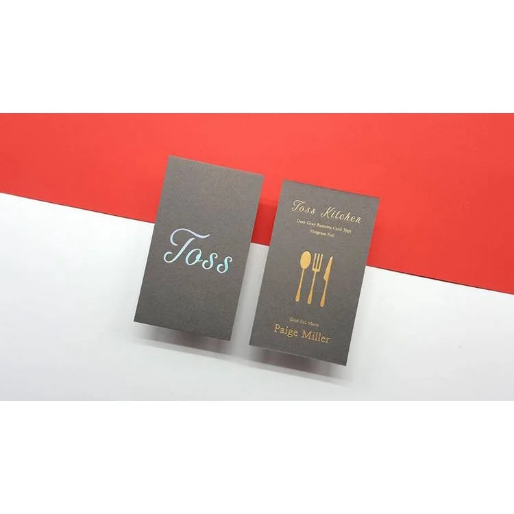 Индивидуальная Высококачественная визитная карточка из Пномпеня горячее золото