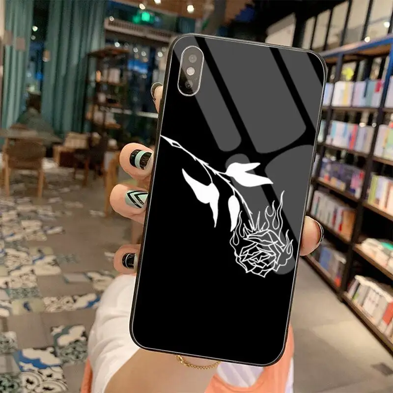 Мягкий чехол для телефона HUAGETOP Flame Blaze Power Torch из закаленного стекла iPhone 11 Pro XR XS MAX 8X7