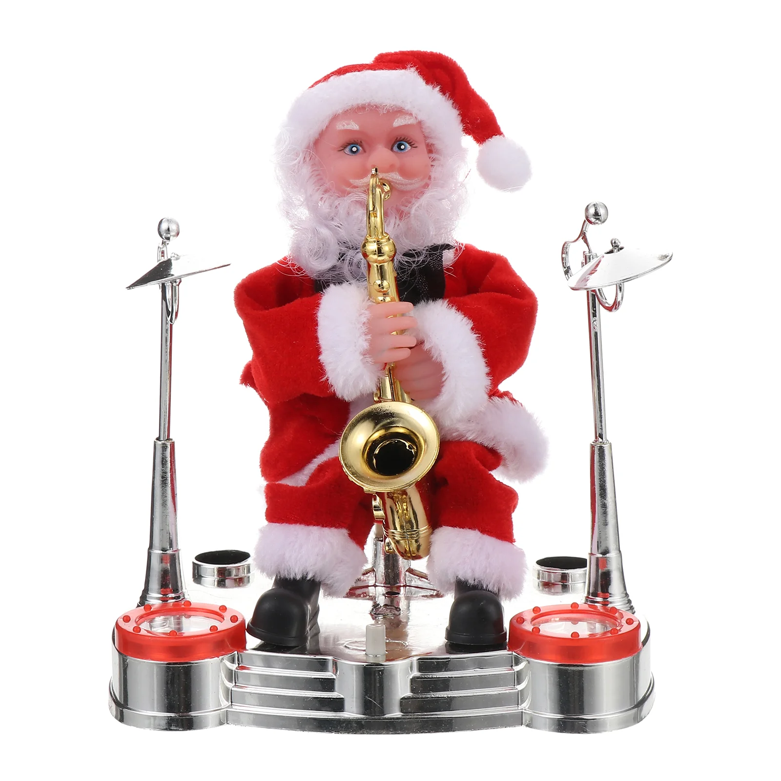 

1 Pc Battery-powered Doll Santa Claus Plaything Exquisite without Battery