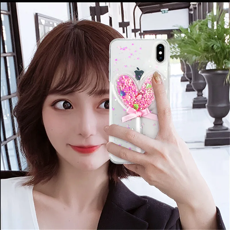 Корейский чехол для телефона с изображением леденца samsung A10 A20 A30 A40 A50 A60 A70 M10 M20