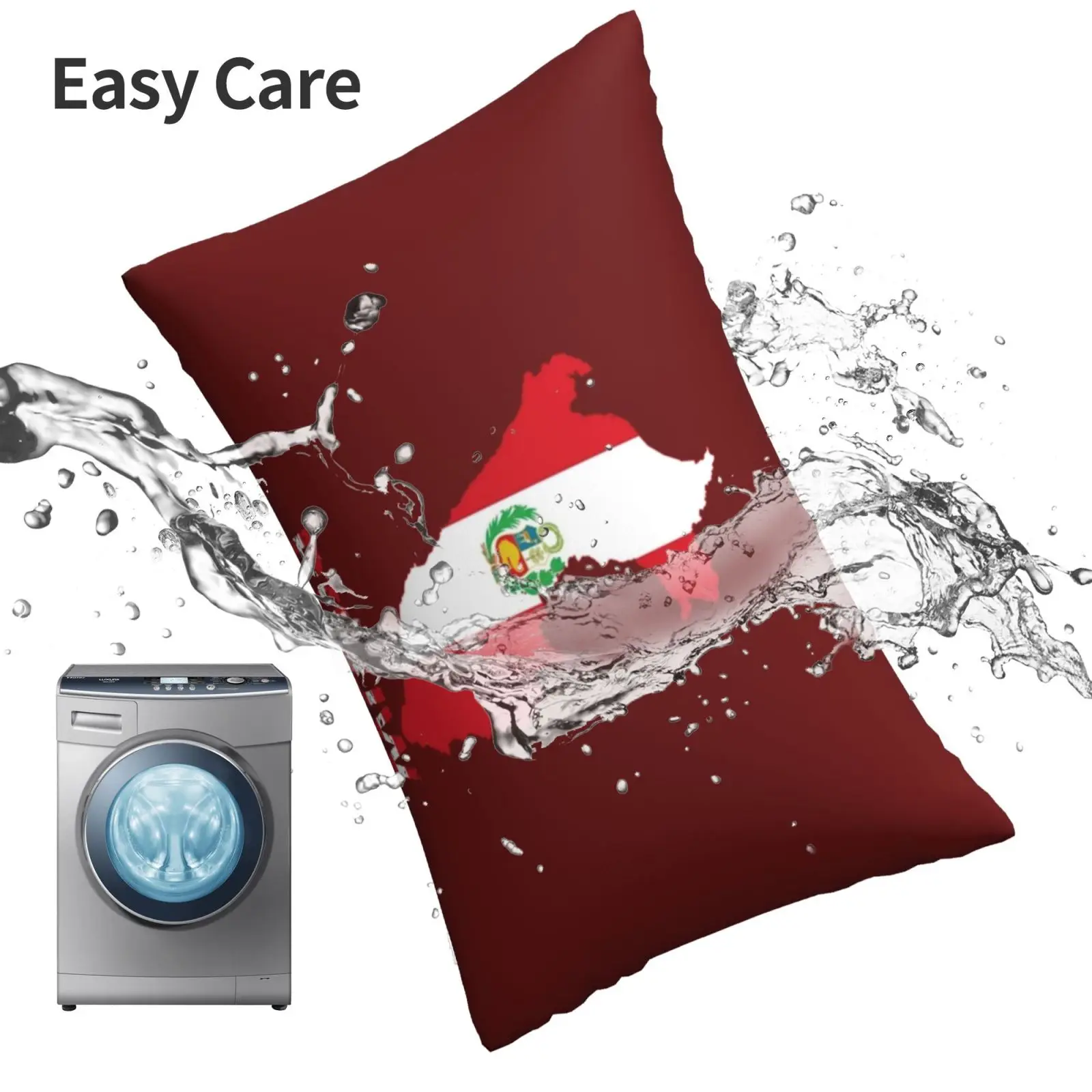 Надпись Carte Du Перу в Quechua Et Aymara Подушка Чехол 20x30 50*75 диванная спальня