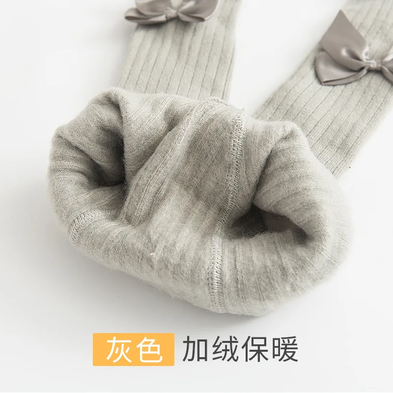 Колготки для девочек цельнокроеные колготки принцессы с бантиком маленьких