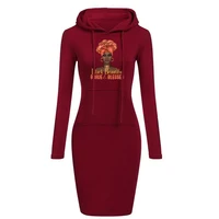 2022 new fashion black women beautiful letters print contrast hoodies for women hoodies femmes tops
