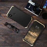 textured anti fall metal frame pc back plate for xiaomi 8 mi8 mi 8 se aluminum alloy mobile m8 se bumper case cover with gift