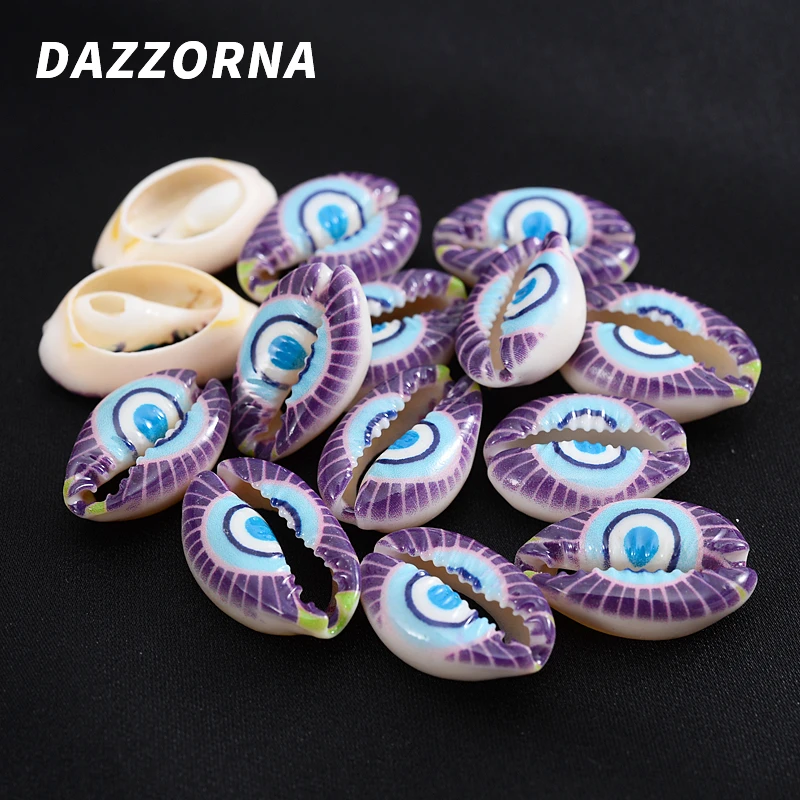 10 шт./упак. красочные с нарисованными глазами натуральная основа окрашенные