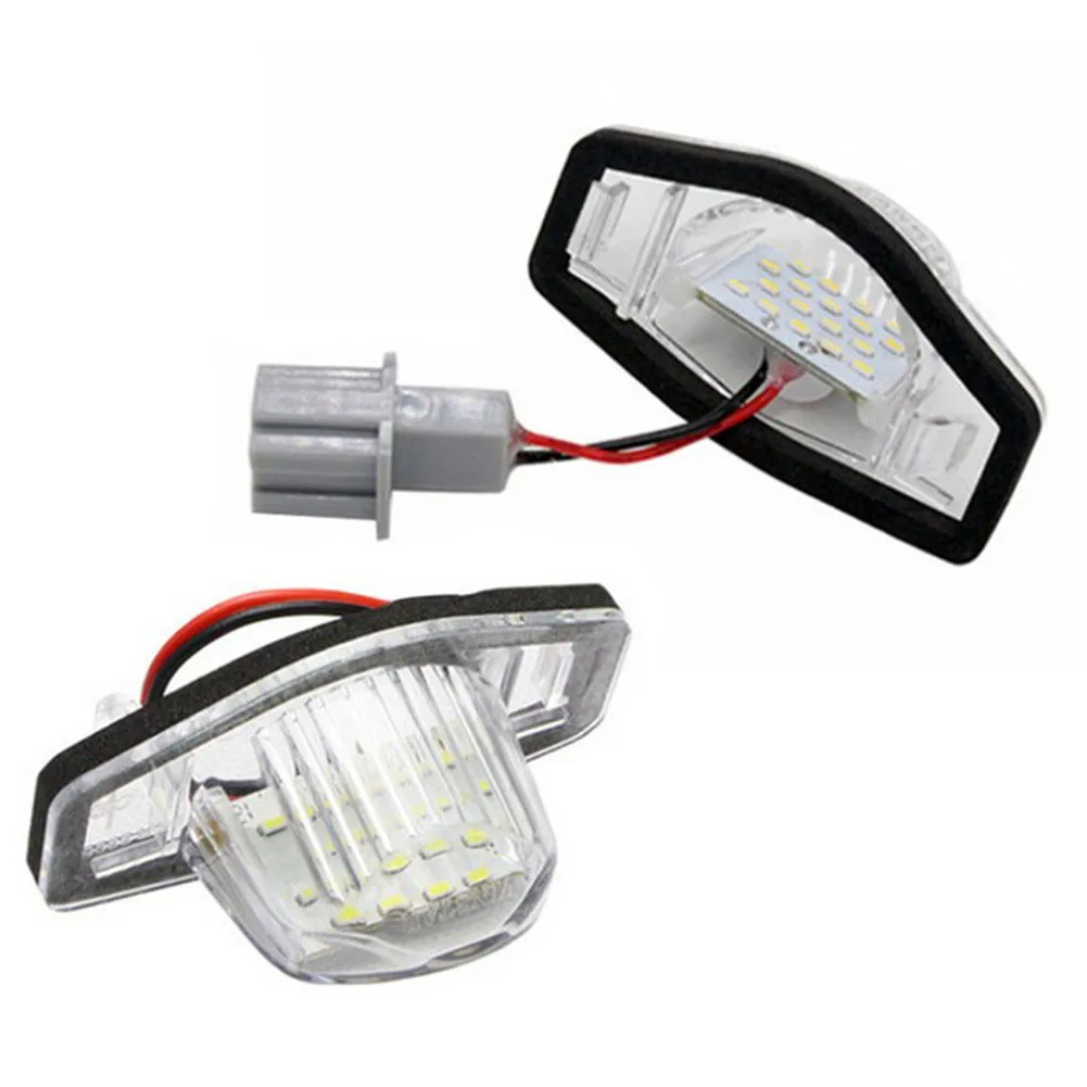 

2x LED License Plate Lights Suitable For Honda CRV HR-V Jazz Crosstour Odyssey LED License Plate Light