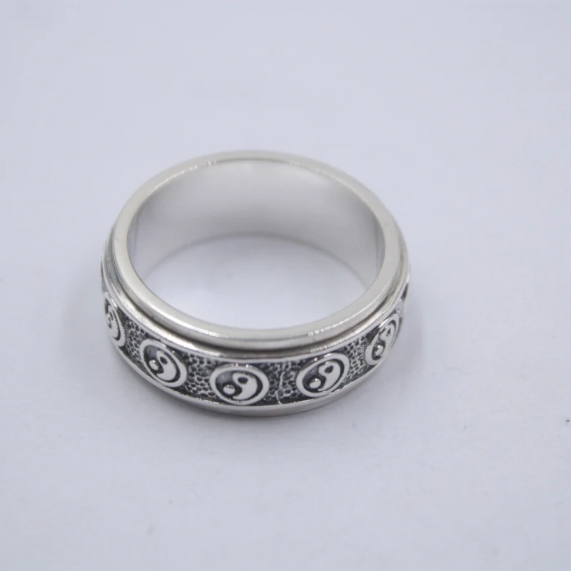 Кольцо из серебра 6 5 пробы 8 мм унисекс|Кольца| |