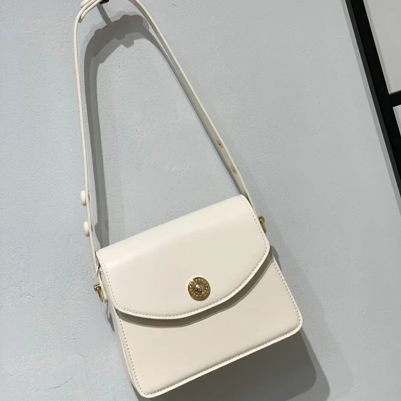 

2021 New Solid Color European and American Simple Ladies Shoulder Bag Portable Female Bag Diagonal Bag