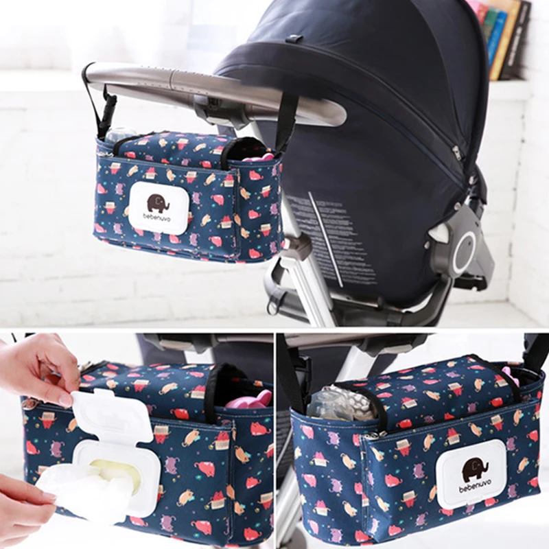 Модная сумка для подгузников детская коляска подгузник-Мумия подвесная корзина