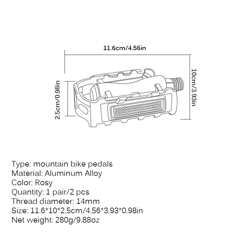 Велосипедные педали из алюминиевого сплава прочные ульсветильник нейлоновые