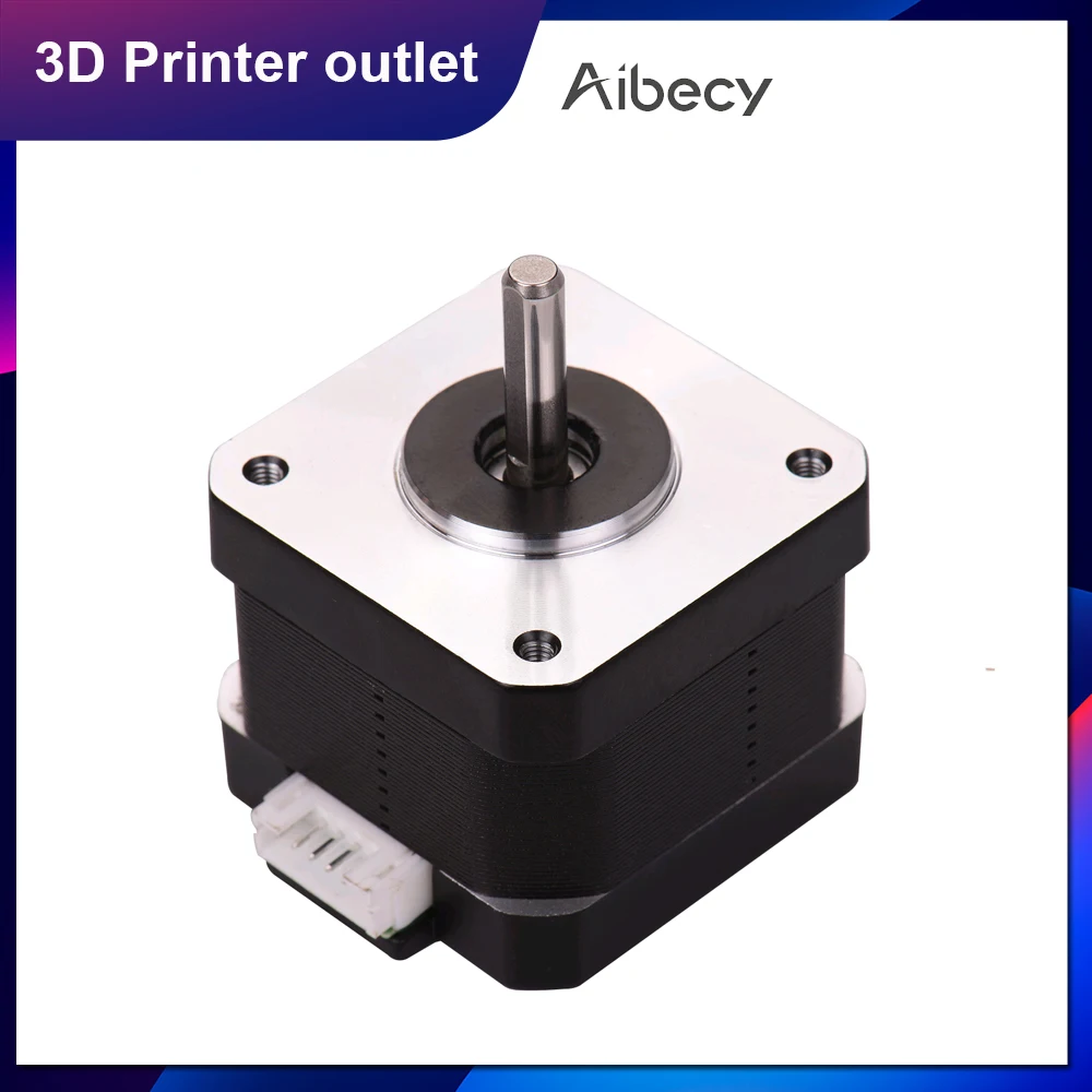 Aibecy 3D принтеры Запчасти 42 34 шагового двигателя 2 Фаза 1 8 Шаг угла 0.4N.M 0.8A шаговый