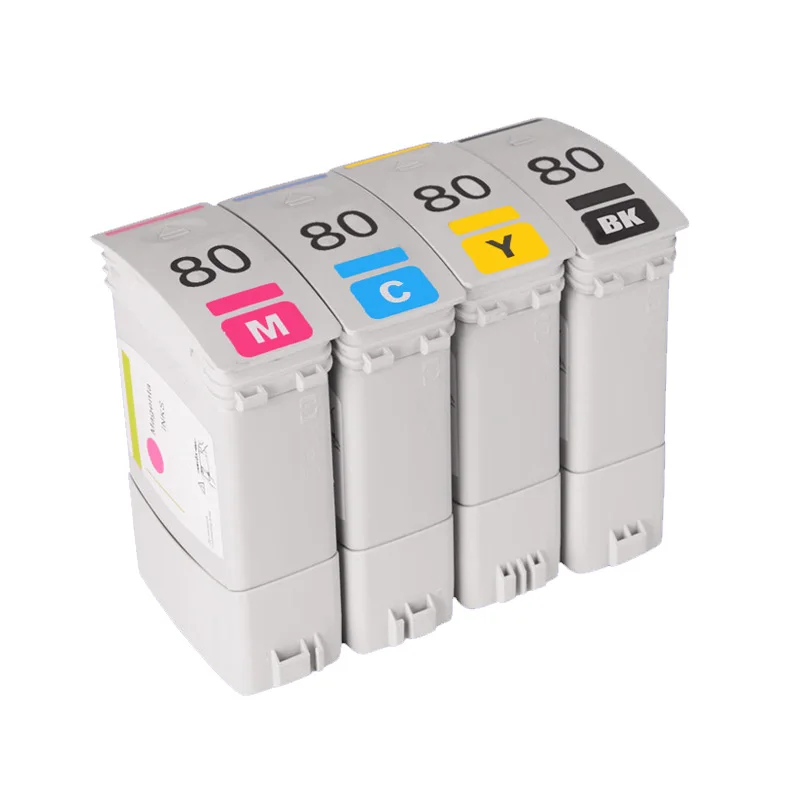 Чернильный картридж совместимый с hp 80 для замены картриджа hp80 Designjet 1000 1050c 1055 |
