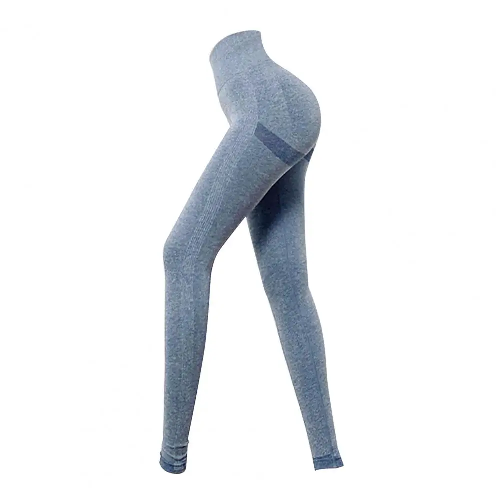 Бесшовные штаны для йоги спортивные тренировочные с высокой талией атлетики