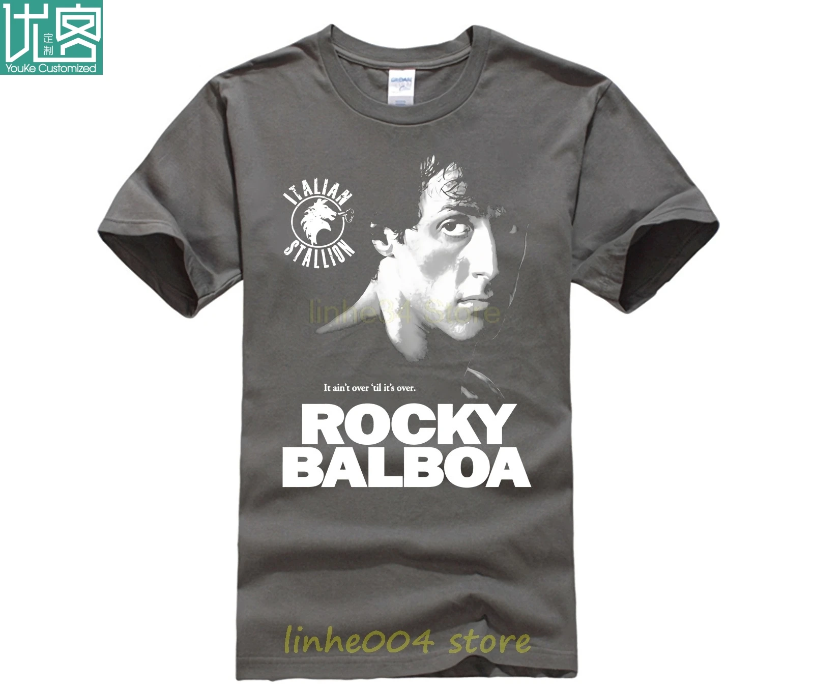 MMA Conor Mcgregor футболка с изображением Рокки Бальбоа боксерская (2) | Мужская одежда