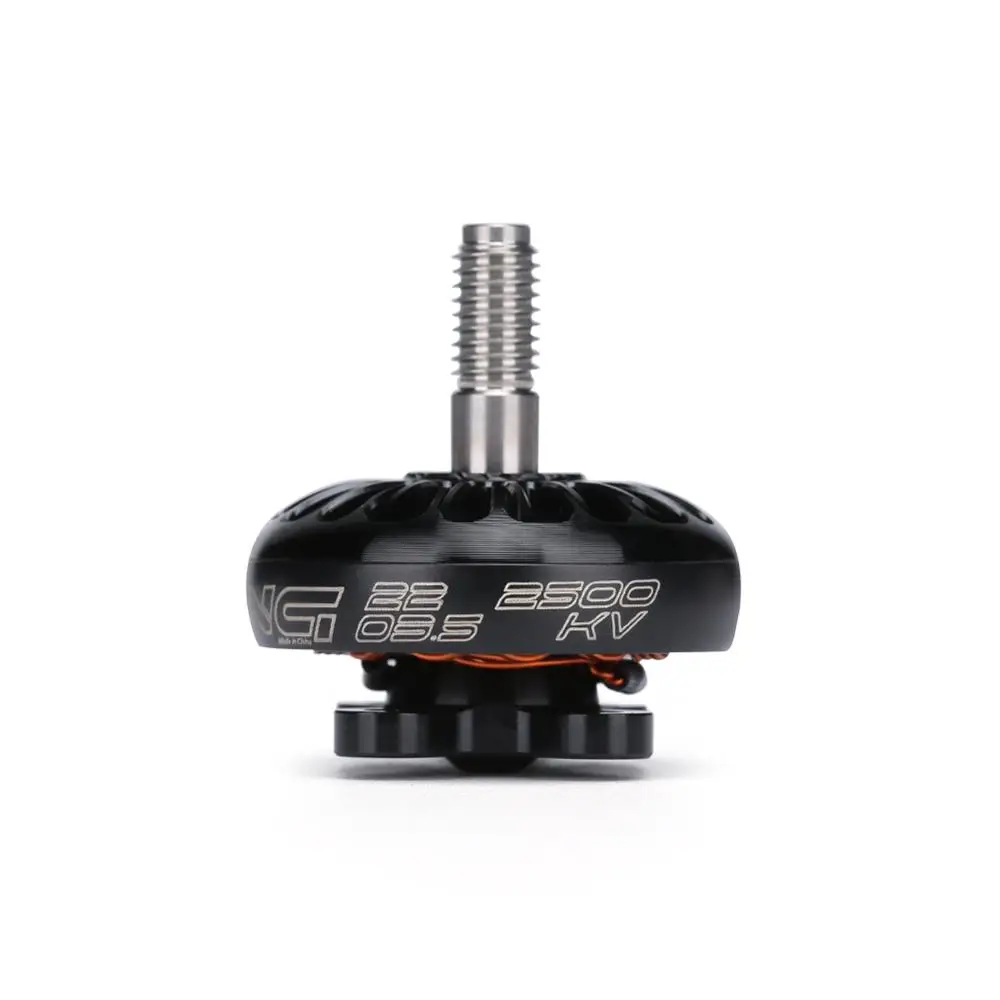 IFlight XING 2203 5 мотор 2500KV 4 6S с видом от первого лица Unibell черный постоянного тока
