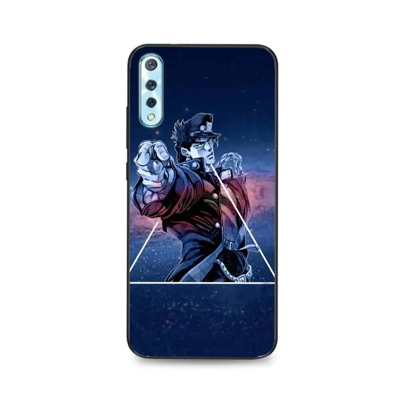 

Babaite JoJo's Bizarre Adventure Black Cell Phone Case For Vivo V17 Neo Y91C Y11 Y19 Y17 Y15 U1 U3 V11i IQOO V11 V15 Pro V17