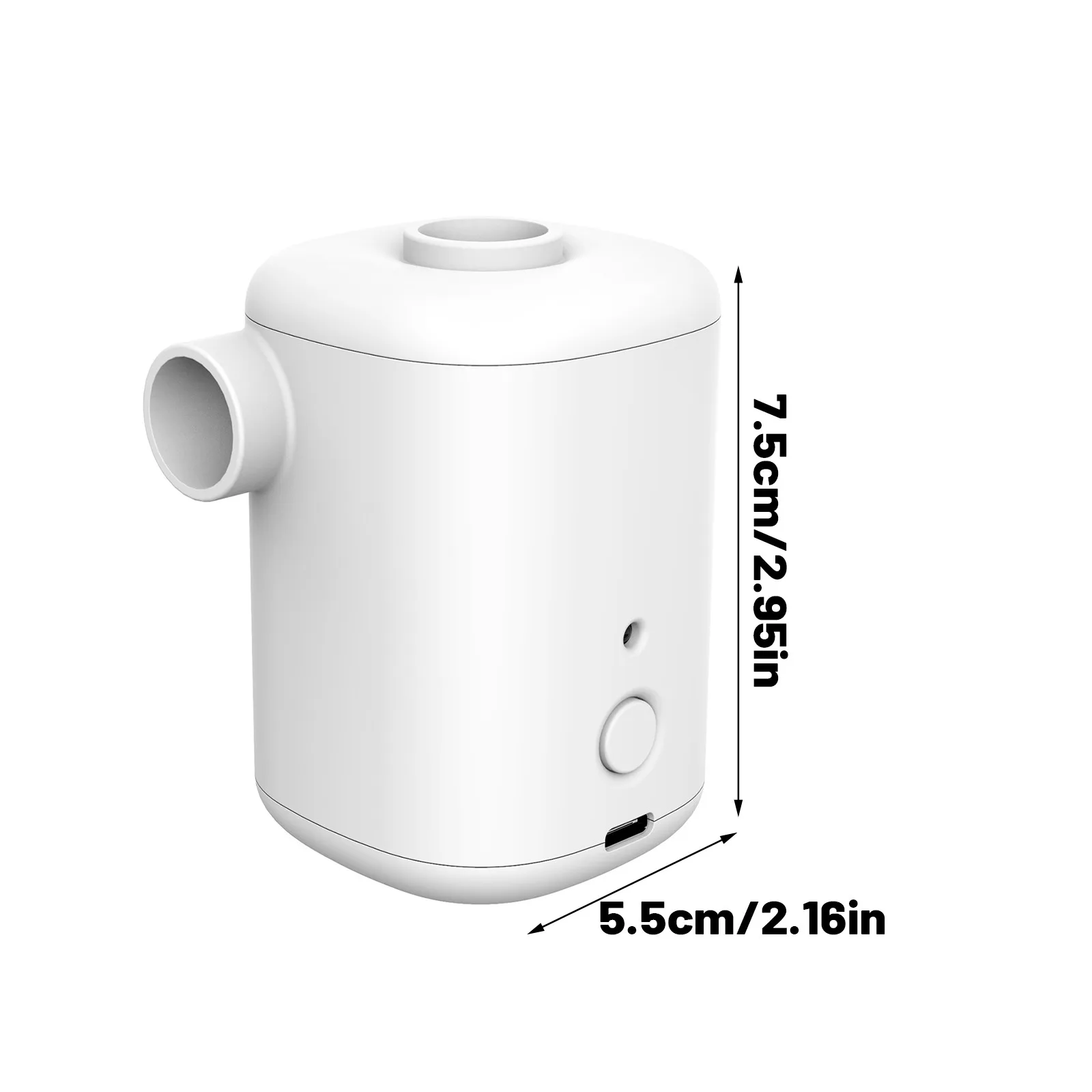 

300 L/min Inflatable Pump Electric Air Mattress Camping Pump Rechargeable Air Compressor Pump Portable Quick Filling Air Pump#g4