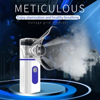 portable handheld mesh nebulizer medical silent ultrasonic steaming devices inhaler mini humidifier child adult usb rechargeable