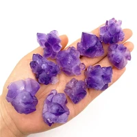 crystals raw amethyst small cluster healing reiki stone natural stones and minerals rough for decoration gift