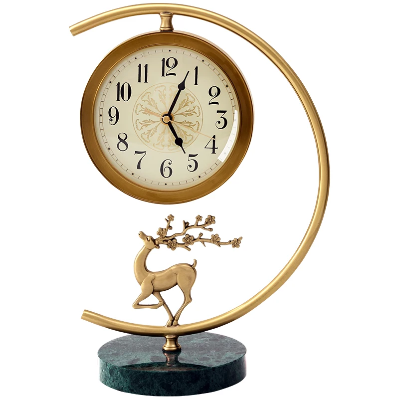 Новые настольные часы в китайском стиле для гостиной украшения модные