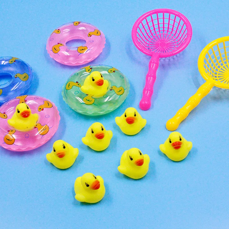 Игрушка для ванной детская резиновая утка животное вызов пляжа игрушка плавания