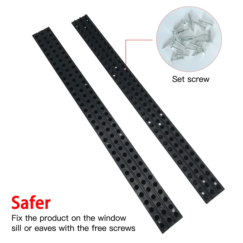 10pcs repellent practical deterrent anti theft fencing garden fence wall spikes cat anti bird thorn intruder protection security free global shipping