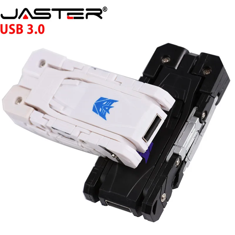 JASTER горячая Распродажа U диск 32g специальное предложение мультяшный персонаж USB 3,0 16g крутой трансформационный робот подарок U диск 64G