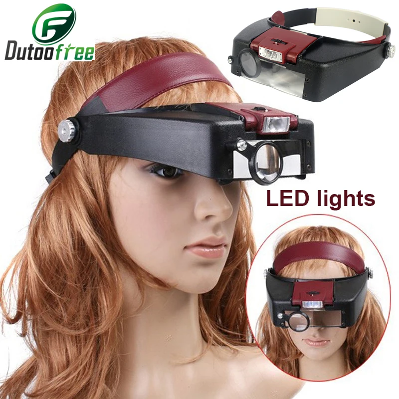 Светодиодное светодиодный чительное стекло для чтения украшений ручной работы