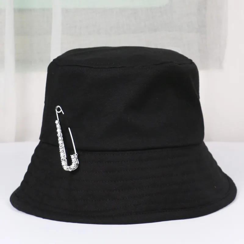 Женская шапка новинка 2020 в рыбацком стиле корейский стиль с алмазным штифтом