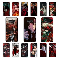 yndfcnb anime hellsing alucard fan phone case for samsung note 3 4 5 7 8 9 10 pro plus lite 20 ultra