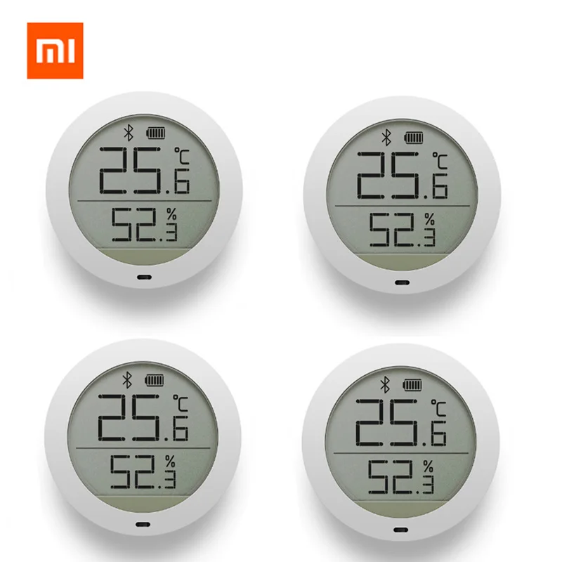 Xiaomi Mijia BT4.0 беспроводные умные электрические цифровые часы для помещений и улицы, гигрометр, термометр, ЖК-измерительные приборы для измерения температуры