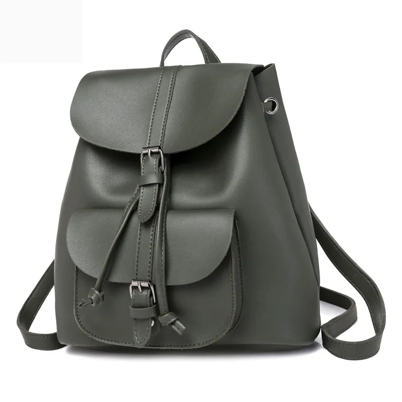 Винтажные женские рюкзаки из искусственной кожи с несколькими молниями мягкие